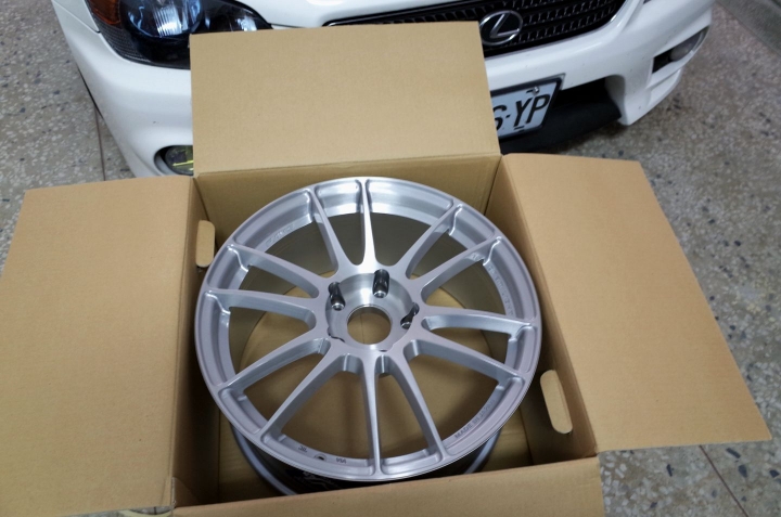[開箱~] RAYS 57MOTORSPORT G07EX 手刷銀色