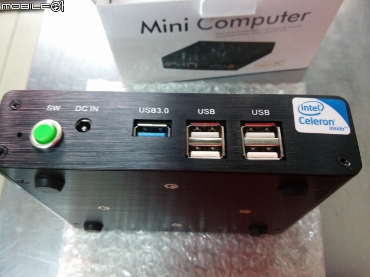 [簡單開箱]Intel Bay Trail-M N2810 MINI PC