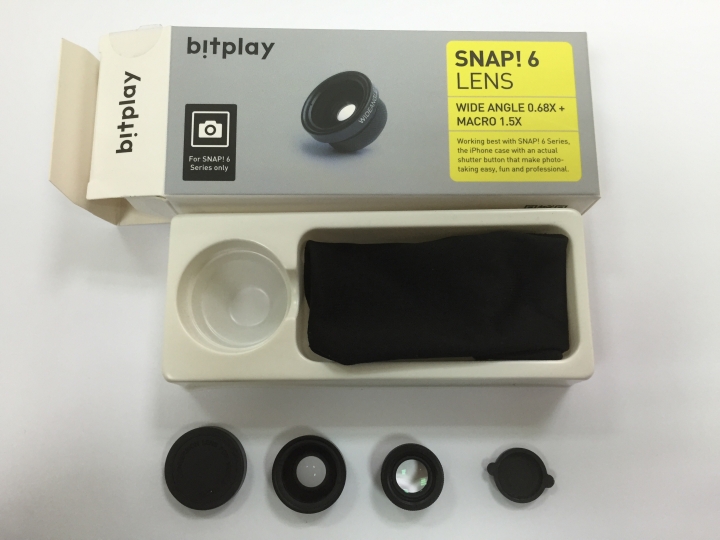Snap!  6 原廠廣角+微距鏡組  不負責任開箱文