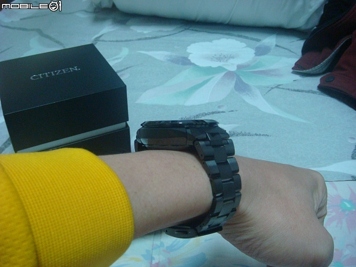 [開箱] CITIZEN 2015 限量鈦黑"金大帥"