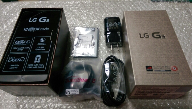32G版 G3黑簡易開箱及使用心得(純個人體驗勿筆戰)