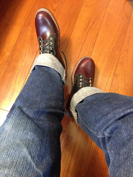 [開箱] 陰雨綿綿仍穿靴 White's Boots SEMIDRESS 勃根地/黑配色分享