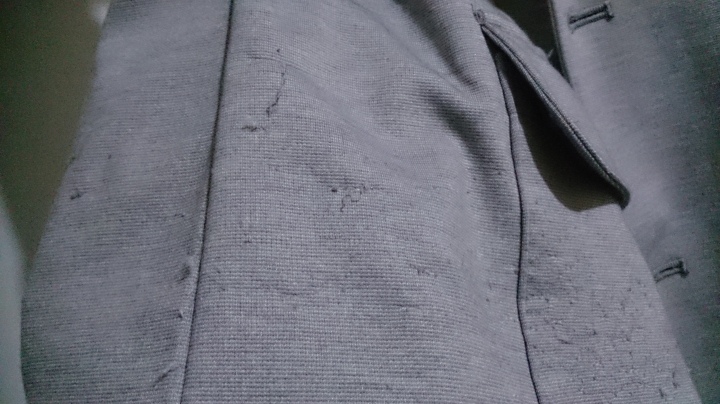 衣服被看不見的蟲咬爛