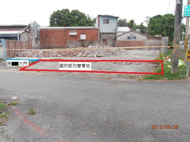 高雄市鼓山區(自強新村)鼓山三路119巷  違建!違占!