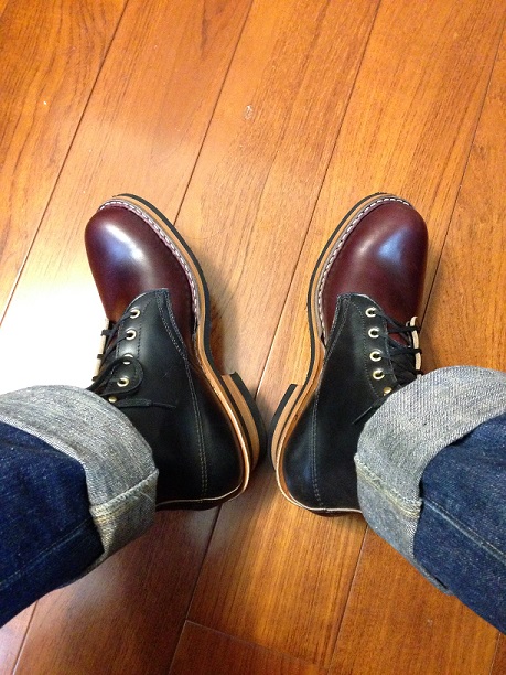 [開箱] 陰雨綿綿仍穿靴 White's Boots SEMIDRESS 勃根地/黑配色分享