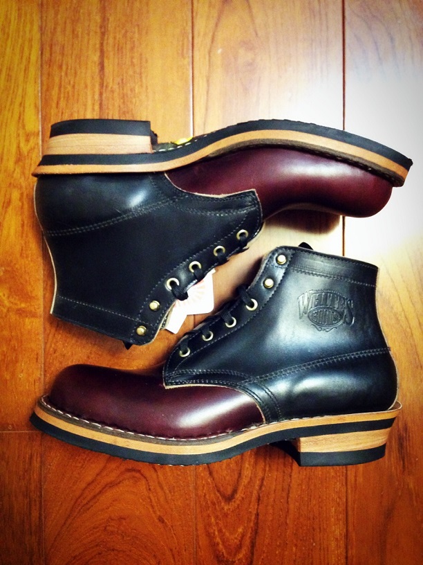 [開箱] 陰雨綿綿仍穿靴 White's Boots SEMIDRESS 勃根地/黑配色分享
