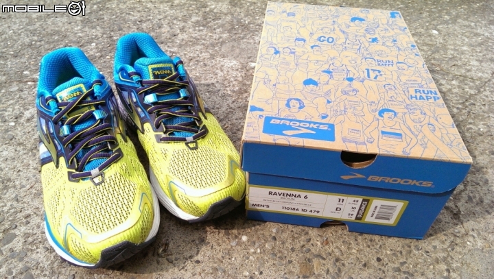 看圖片說故事 之  BROOKS  Men's  Ravenna 6 開箱文