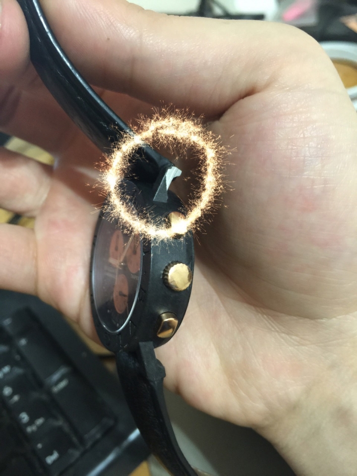 BVLGARI carbongold 城市紀念錶