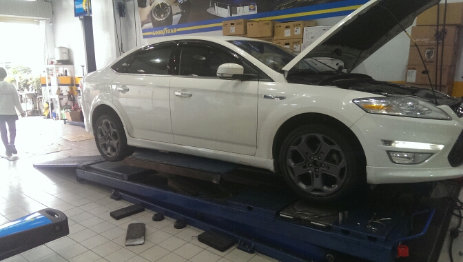 我的2012new Mondeo2012.06~2015.01進演記錄