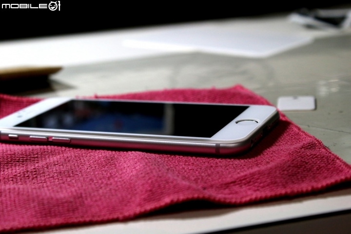 簡單分享DEVILCASE滿版玻璃保護貼 For iPhone 6