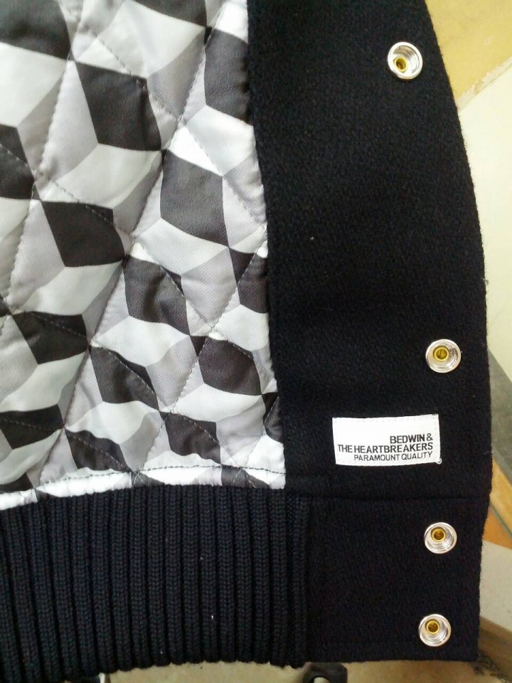 (簡單開箱)BEDWIN&THE HEARTBREAKERS "JERRY" BASEBALL JACKET