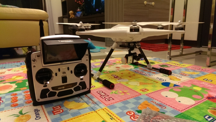 我的華科爾Tali H500六軸空拍機叛逃了