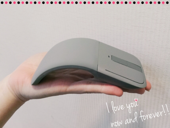 滿足虛榮心的超時尚滑鼠Microsoft Arc Touch 無線藍牙滑鼠開箱