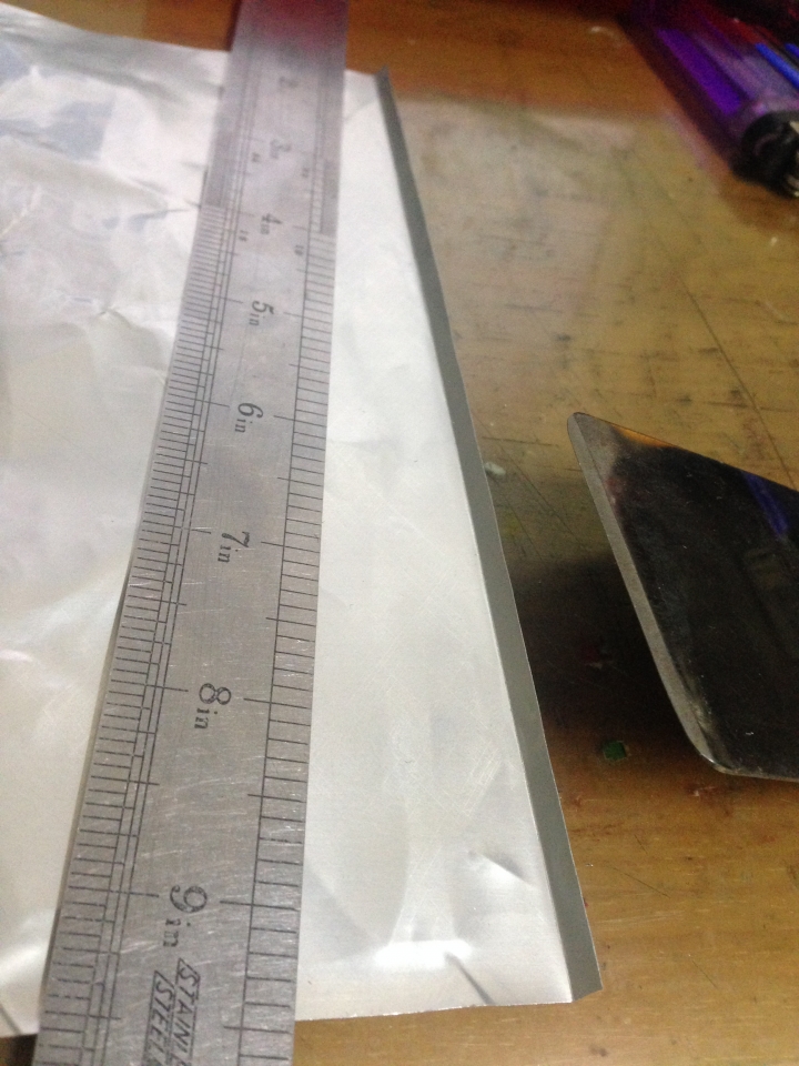 超輕量化瓦斯爐檔風板DIY