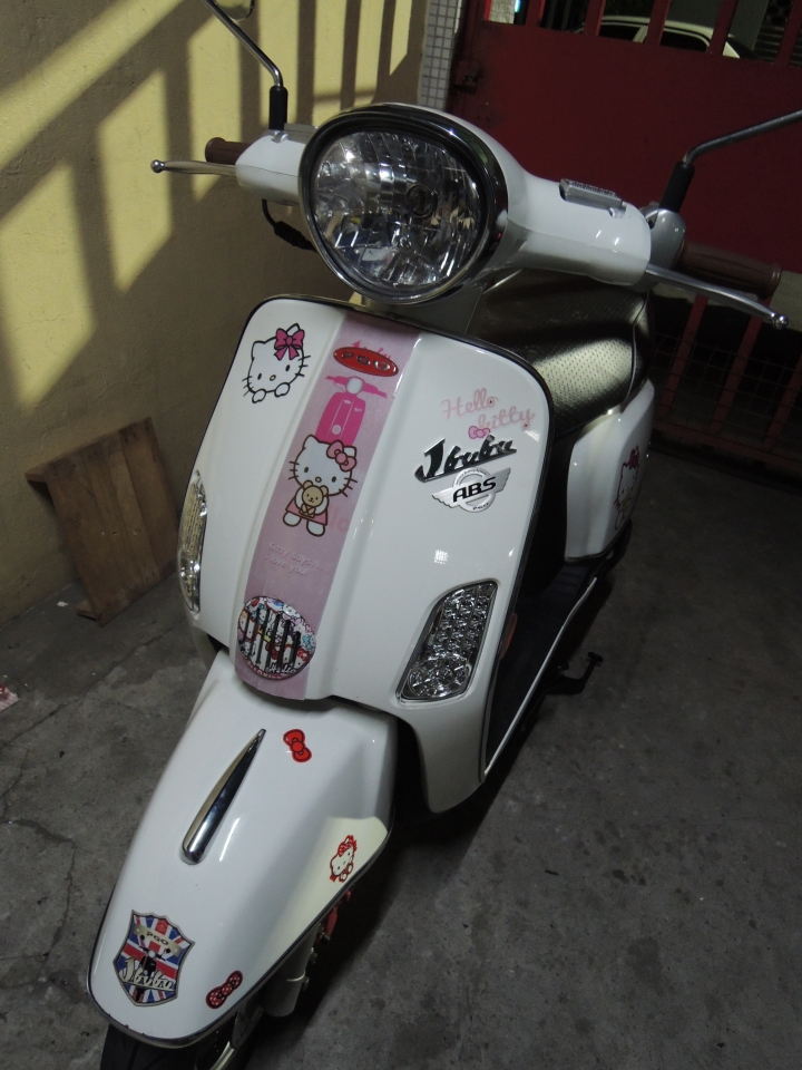 J BUBU ABS 新車kitty開箱啦