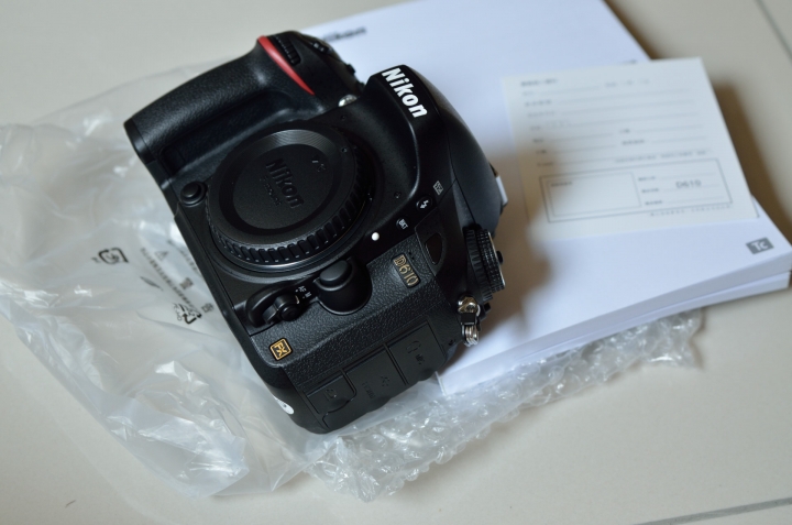 [開箱] Nikon D610 簡易開箱分享