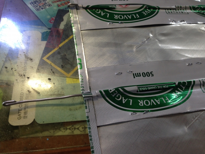 超輕量化瓦斯爐檔風板DIY