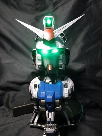 1/20 GP04鋼彈頭像加人物