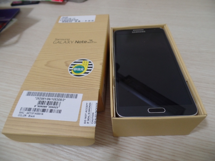 Note 3 neo開箱