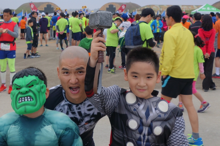 2015 跟飛機賽跑之感謝文