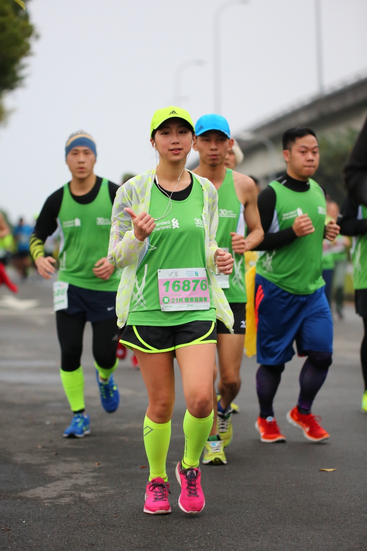 2015-02-08 渣打馬拉松照片分享(21k&42k)(已全部上傳)