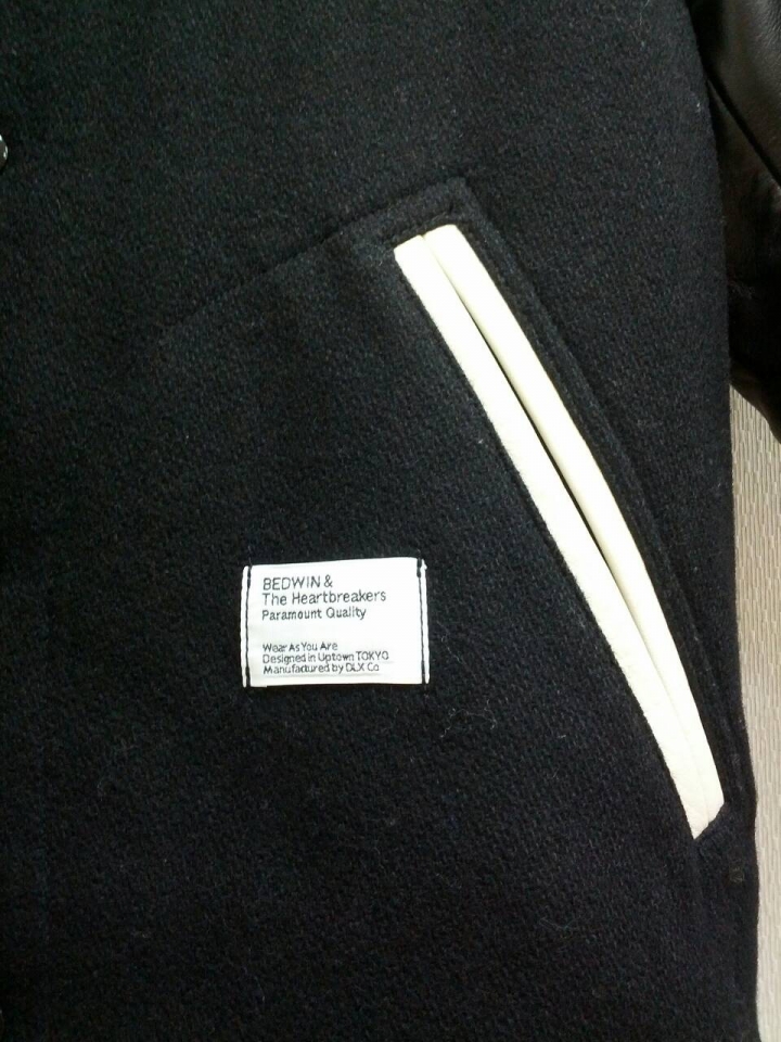 (簡單開箱)BEDWIN&THE HEARTBREAKERS "JERRY" BASEBALL JACKET