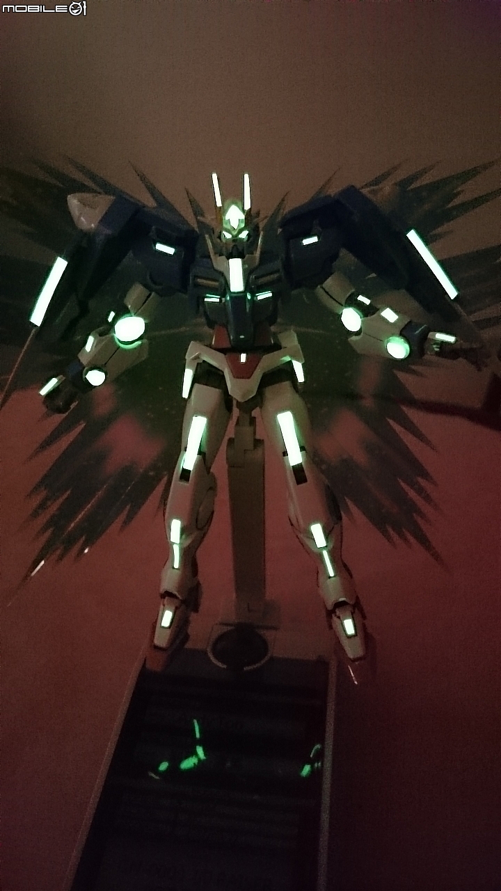 [原創] GN 0000鋼彈 光之翼+夜光特效