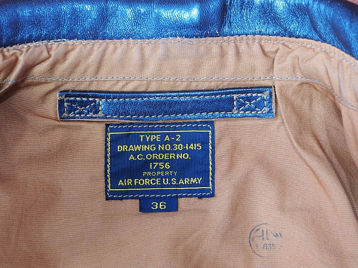 [分享]BUZZ RICKSON'S A-2 NO.1756 馬皮飛行夾克