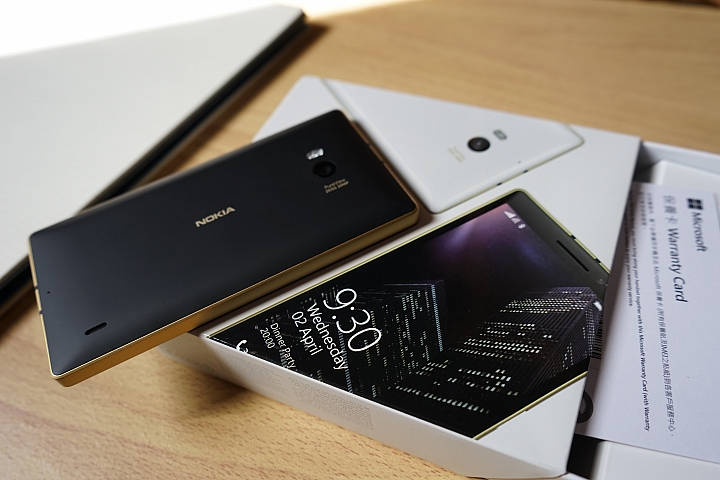 Nokia Lumia 930 Black Gold 黑金開箱
