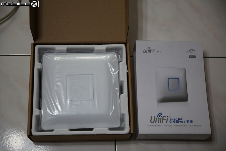 UBNT  UAP-AC 802.11AC 簡單開箱照