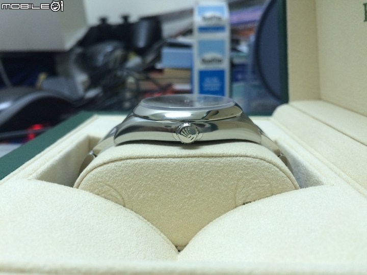 【開箱】勞力士116000 －紅葡萄－