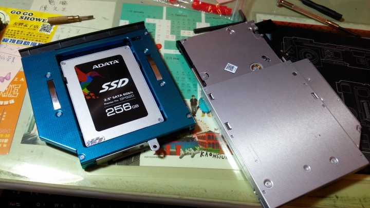 Acer 4752G 升級SSD (圖多慎入)