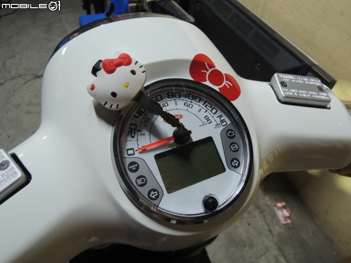 J BUBU ABS 新車kitty開箱啦