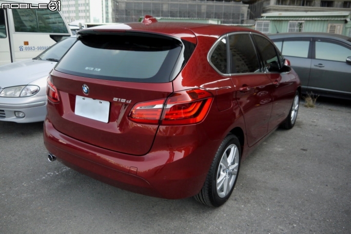 【開箱】BMW 2 Series Active Tourer 218d