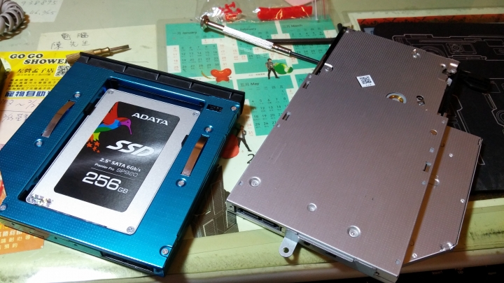 Acer 4752G 升級SSD (圖多慎入)