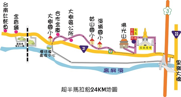 2015佛光溪照．旺情鐵道～高雄大樹腳馬拉松