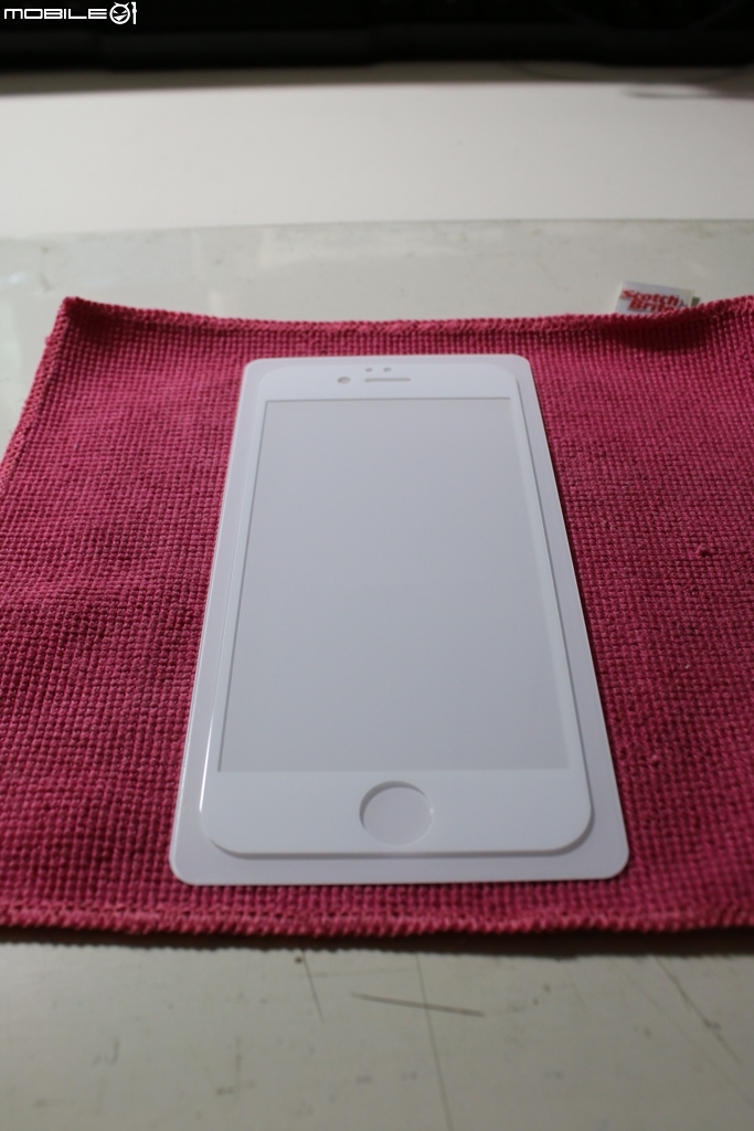 簡單分享DEVILCASE滿版玻璃保護貼 For iPhone 6