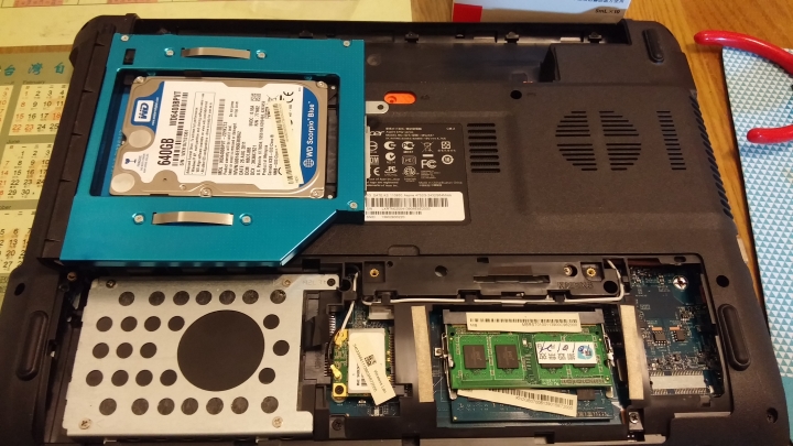 Acer 4752G 升級SSD (圖多慎入)