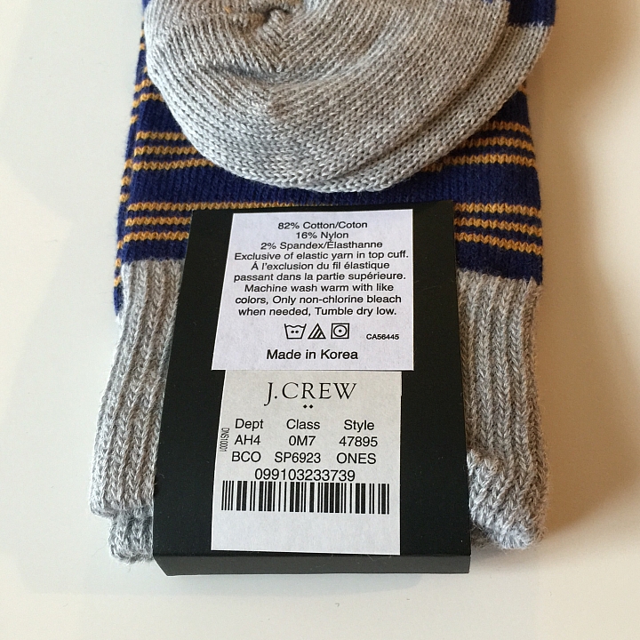 『簡單開箱』 J.CREW - 配件 (Ties & Socks)