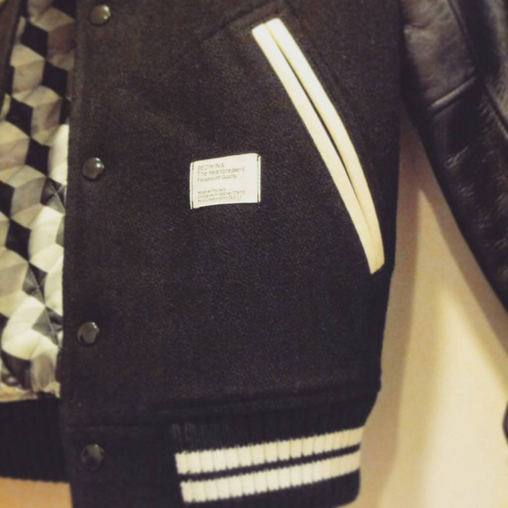 (簡單開箱)BEDWIN&THE HEARTBREAKERS "JERRY" BASEBALL JACKET