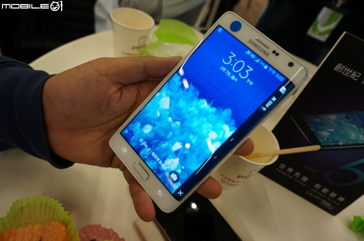 【體驗活動】全面曲動．側轉未來 Samsung GALAXY Note Edge 創世紀。領航先曲體驗會