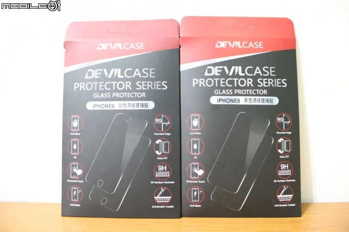 簡單分享DEVILCASE滿版玻璃保護貼 For iPhone 6