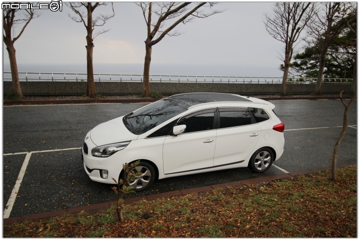 過年開著Carens完成環島旅行。