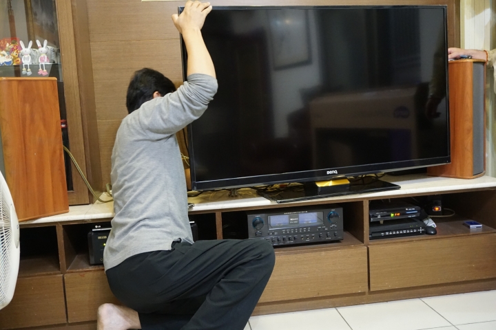 BenQ 55RW6600 開箱迎新年