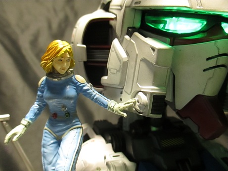 1/20 GP04鋼彈頭像加人物
