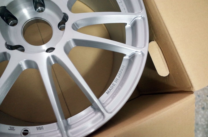 [開箱~] RAYS 57MOTORSPORT G07EX 手刷銀色