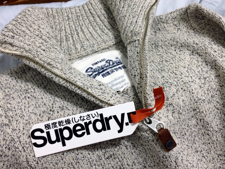 [ 開箱 ] 首購 Superdry 極度乾燥官網 之 Ryan 皮衣夾克 & Sweatshirt 亨利衫 開箱