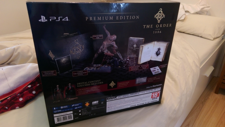 簡易開箱~THE ORDER 1886 Premium Edition