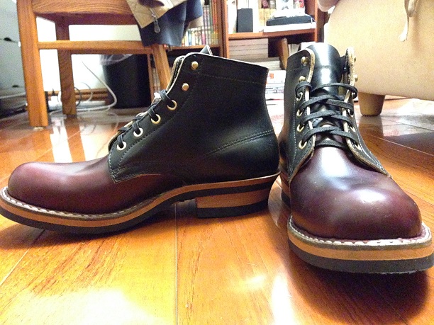 [開箱] 陰雨綿綿仍穿靴 White's Boots SEMIDRESS 勃根地/黑配色分享