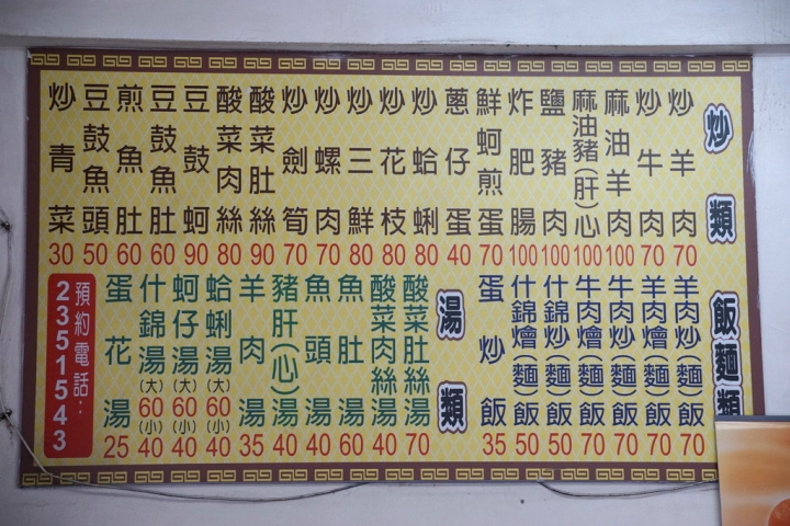 [北區] 南園街 養生市場 無名炒飯小吃